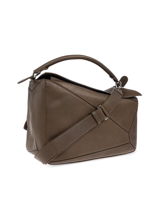Loewe Brown Handbag `puzzle Large`, for men