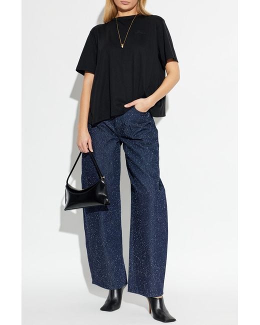 Jacquemus Black Loose-Fit Top