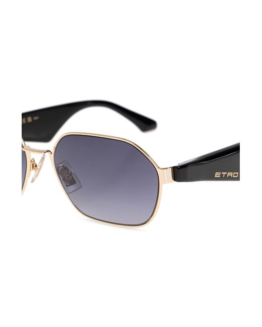 Etro Blue "Combi Tailoring" Sunglasses