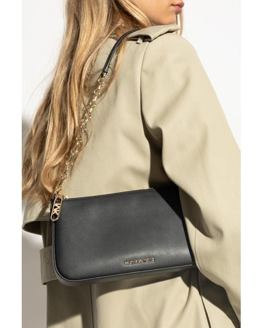MICHAEL Michael Kors Black Shoulder Bag 'Empire'