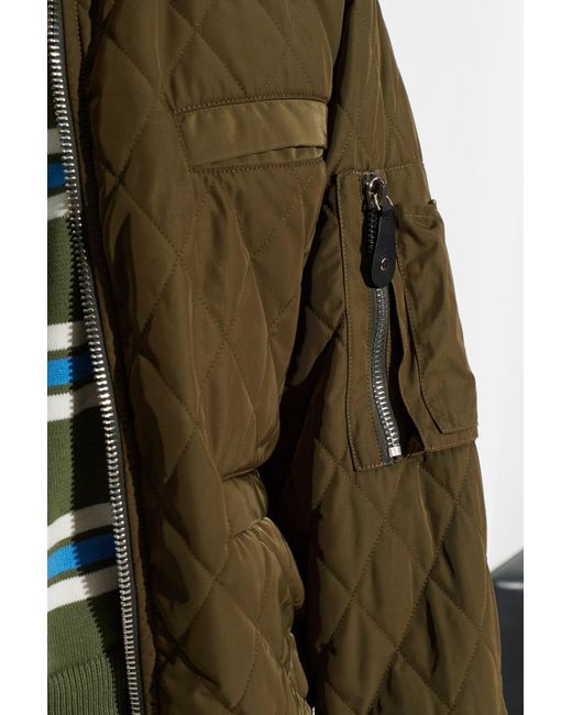 DSquared² Green Insulated 'Bomber' Jacket