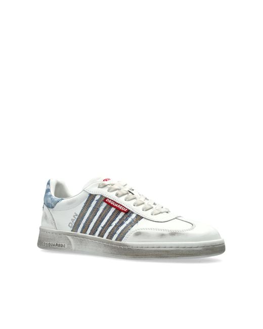 DSquared² Natural Sports Shoes 'Boxer' for men