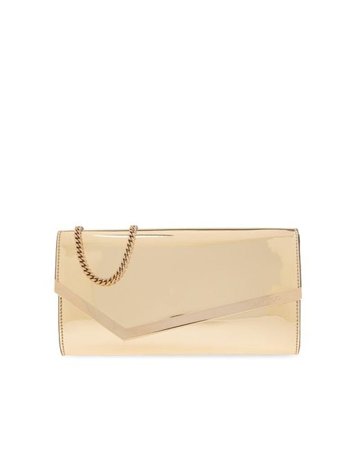 Jimmy Choo Natural 'Emmie' Bag On Chain
