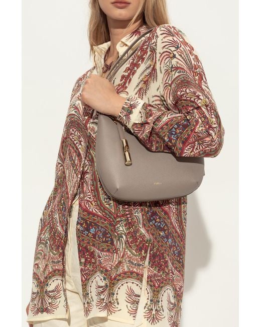 Furla Natural Shoulder Bag 'Goccia Small'