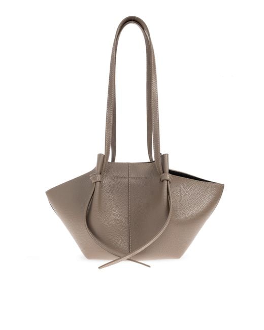 Yuzefi Gray "Mochi" Shopper Bag