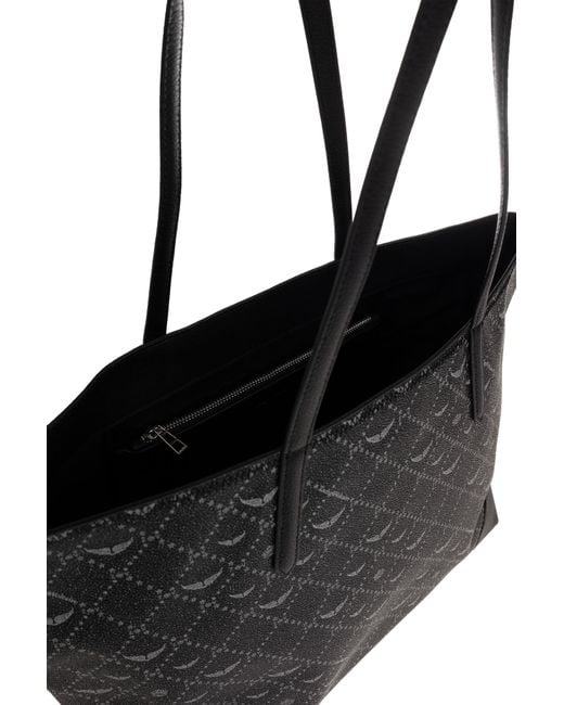 Zadig & Voltaire Black Monogram Bag
