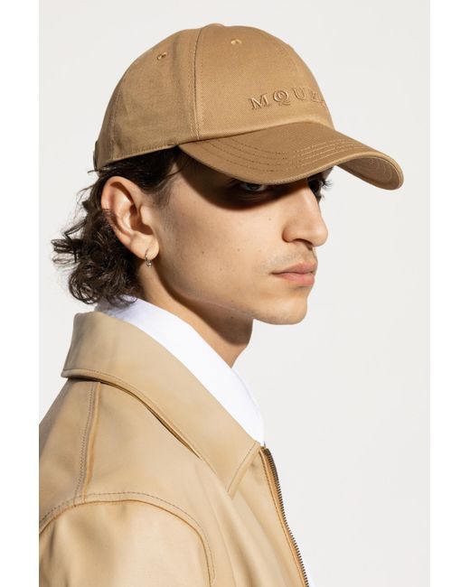 McQueen Natural Cap for men