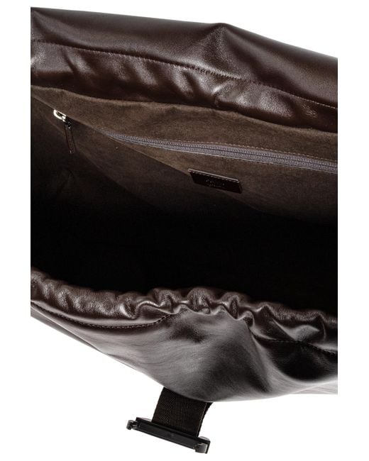 Fendi Black Shoulder Bag "Flux Maxi Messenger" for men