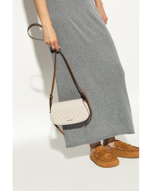 MICHAEL Michael Kors Natural Shoulder Bag 'Lydia Small'