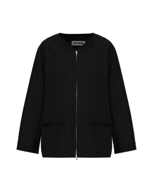 Jil Sander Black Wool Jacket