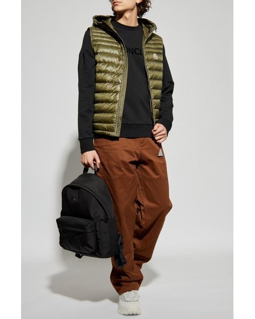 Moncler Green Down Vest for men