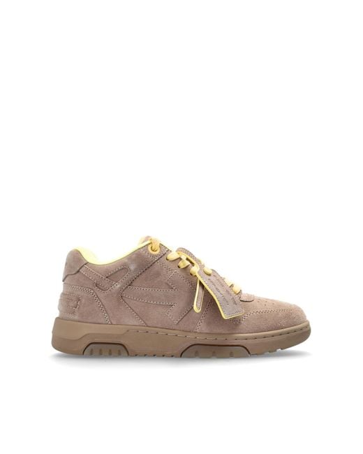 Off-White c/o Virgil Abloh Brown Out Of Office Sports Shoes