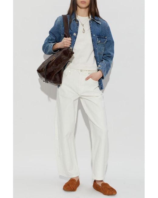 AllSaints White Sadie' Jeans