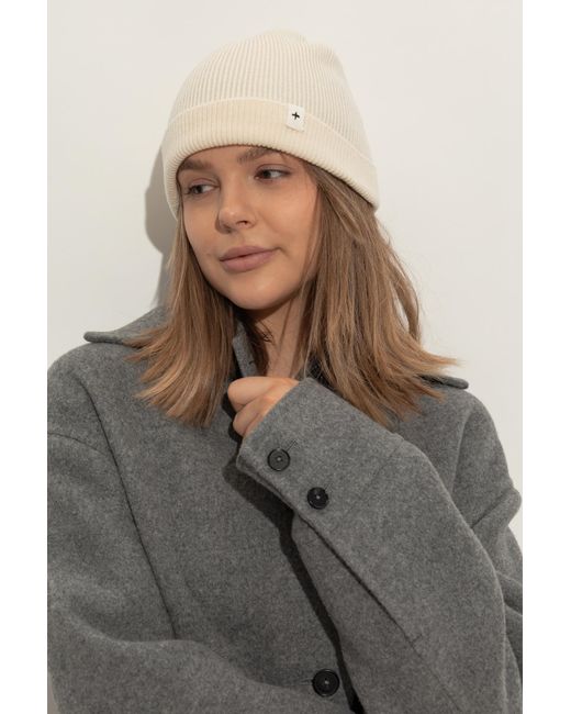 Jil Sander Natural Wool Beanie