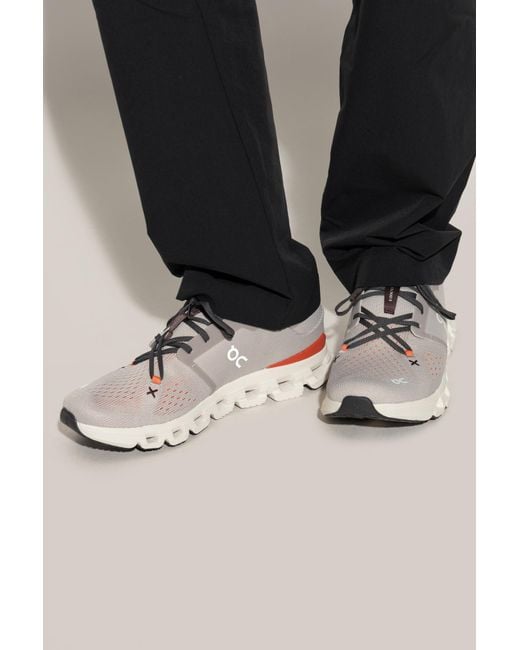 On Shoes Gray Training Shoes Cloud X 4 for men