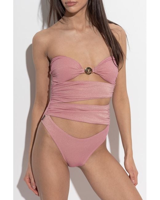 Moschino Pink One-Piece Swimsuit