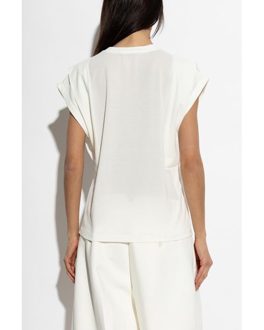 Jacquemus White Top "Ventadou"