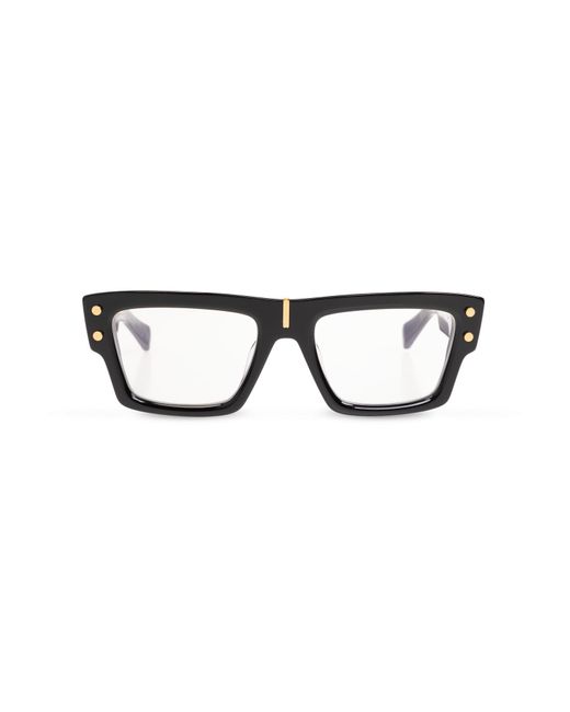 Balmain Black ‘Majestic’ Optical Glasses