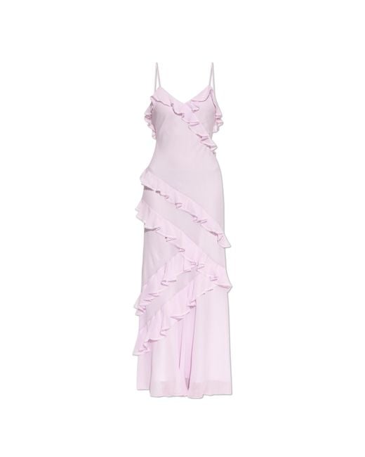 LoveShackFancy Pink Dress Rialto