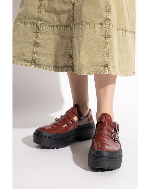 Converse Red Ctas Lugged Shoes