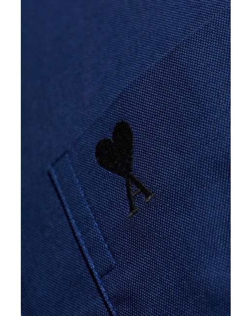 AMI Blue 'Oversize' Shirt for men