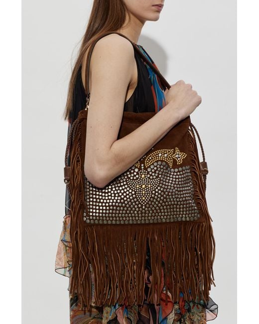 Etro Brown 'Kalispera Medium' Shoulder Bag