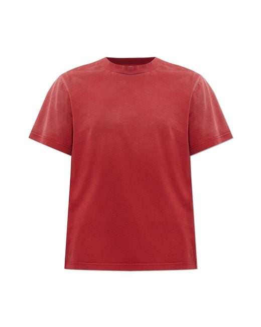 Entire studios Red Crew Neck T-Shirt