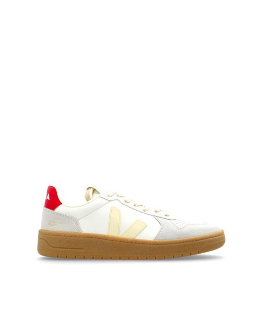 Veja White Sports Shoes "V-82" for men