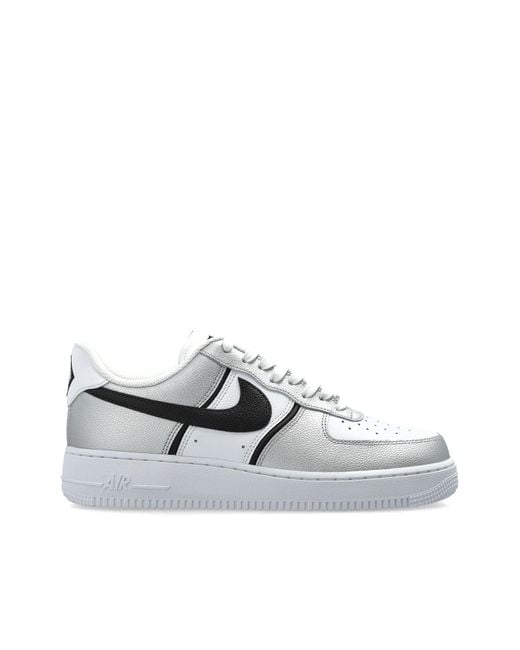 Nike White Sports Shoes 'Air Force 1'07 Lv8' for men