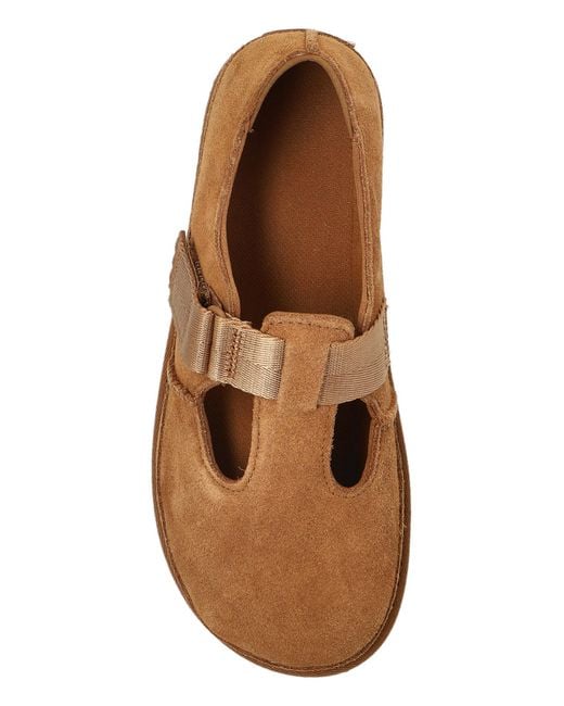 Ugg Natural Suede Shoes 'W Goldenstar Mary Jane'