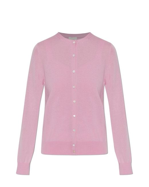 Posse Pink Wool Cardigan 'Finn'