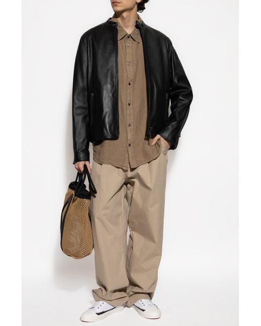 DIESEL Brown Shirt S-Werp for men
