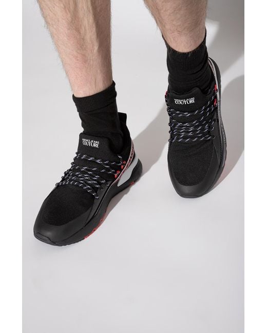 Versace Jeans Couture 'dynamic' Sneakers in Black for Men | Lyst Canada