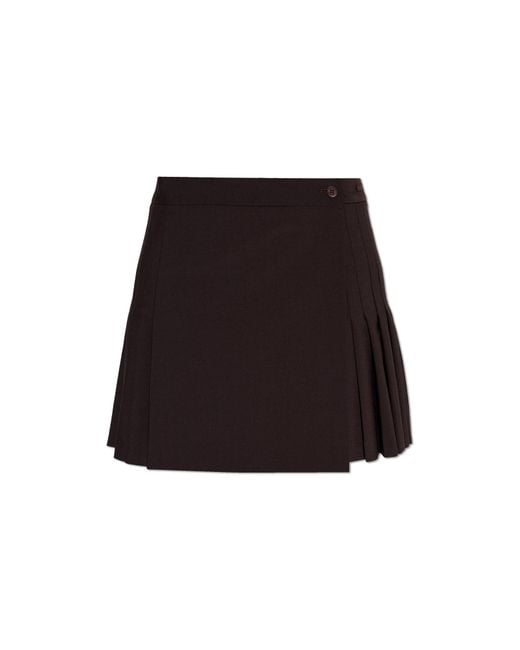Lacoste Black Pleated Skirt