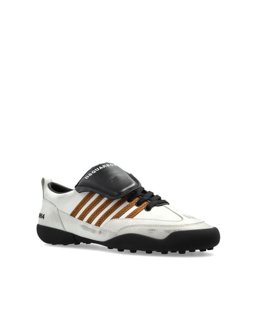 DSquared² White Sports Shoes Soccer for men