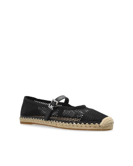 MICHAEL Michael Kors Black Ballet Flats Lynn