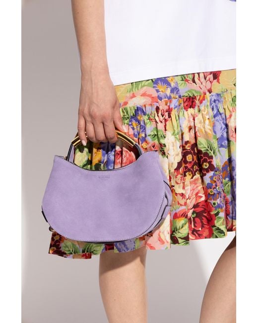 Moschino Purple Handbag