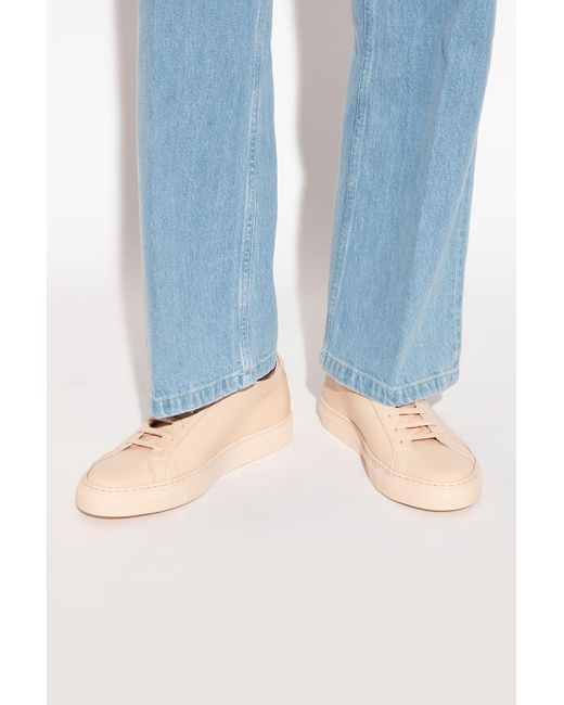 Common Projects Natural 'original Achilles Low' Sneakers