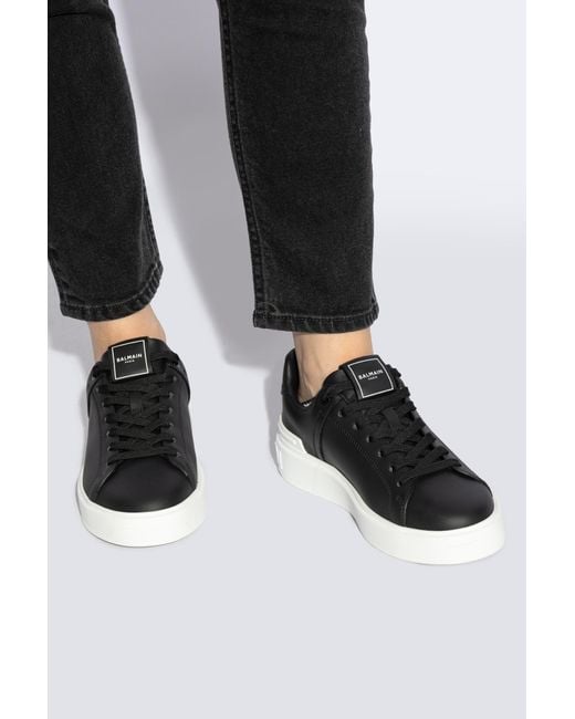 Balmain Black Sport Shoes 'B-Court'