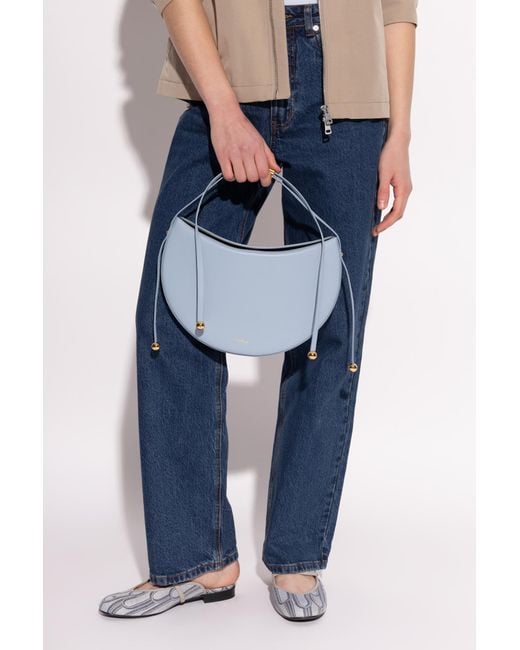 Furla Blue "Moonstone Medium" Handheld Bag