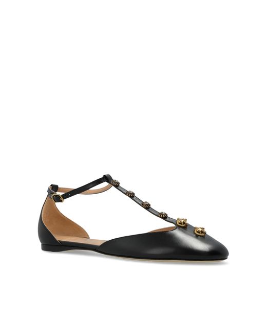 Chloé Black 'Celeste' Ballerinas