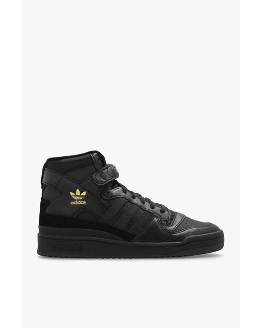 Adidas Originals Black 'forum 84 Hi' Sneakers