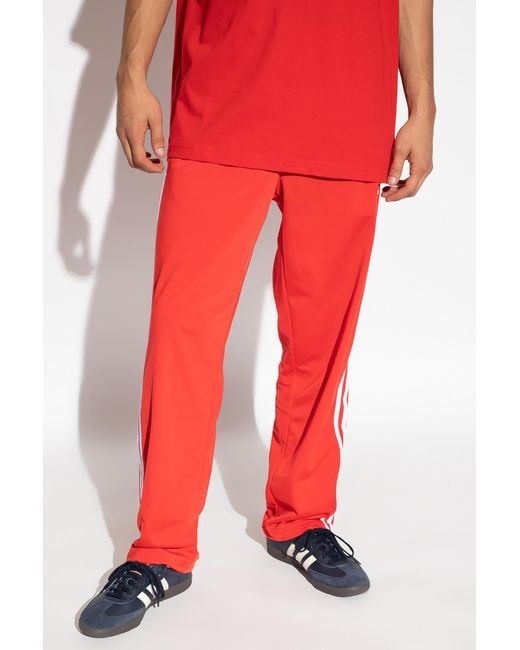 Adidas Originals Red Sweatpants With Logo for men