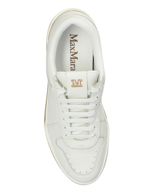Max Mara White "Blocco" Sports Shoes