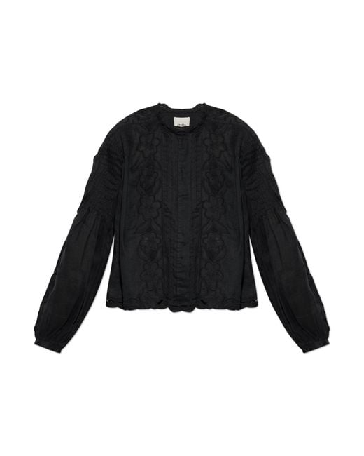 Isabel Marant Black Top 'Rubra'