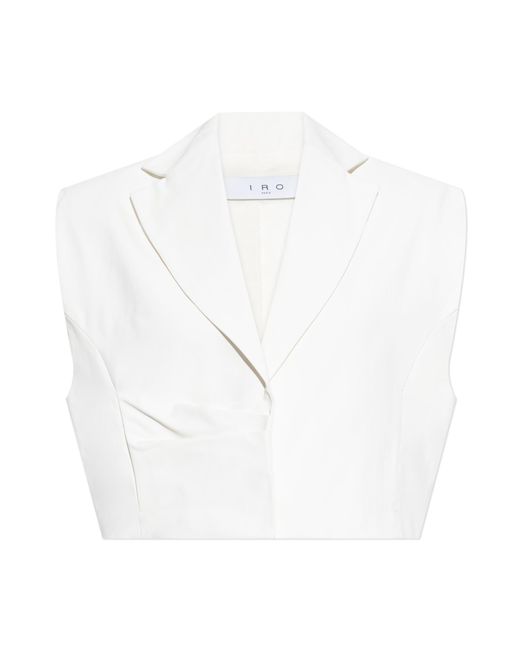 IRO White Vest Balny