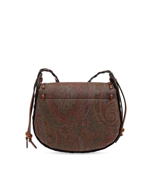 Etro Brown Shoulder Bag Drya Small