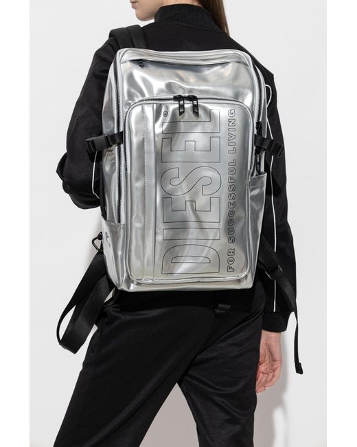DIESEL Gray Backpack 'Dsb009'