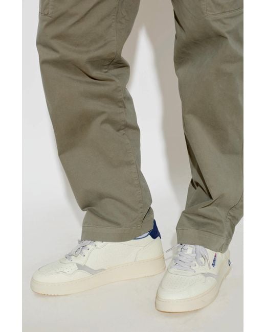 Autry White 'Medalist' Sports Shoes for men