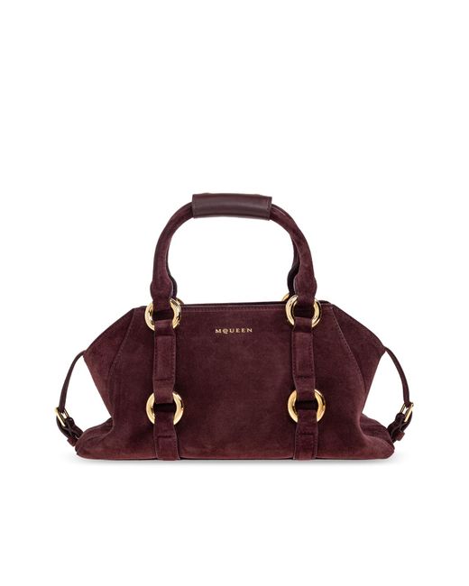 McQueen Black Farringdon Small' Handbag